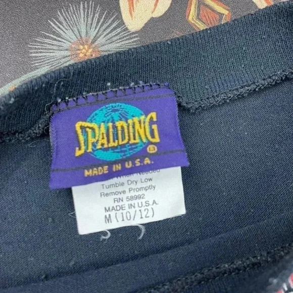 Vintage Kids Spalding Team Sports Short Sleeve T-Shirt Size YS (6/8) - Picture 3 of 5